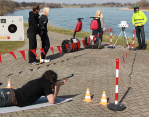 Jetzt auch Segway-Biathlon_Parcour