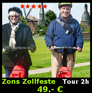 Segway i2 Tour: Zollfeste Zons - Niederrhein - NRW